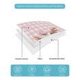 thumbnail image 5 of Pink Pumpkin Fall Full Size Down Alternative Comforter, Lightweight Comforter Quilt Bedding Set with Pillow Shams Plaid Thanksgiving Botanical Floral Checkered Bed Comforter Duvet Insert 78"x90", 5 of 7