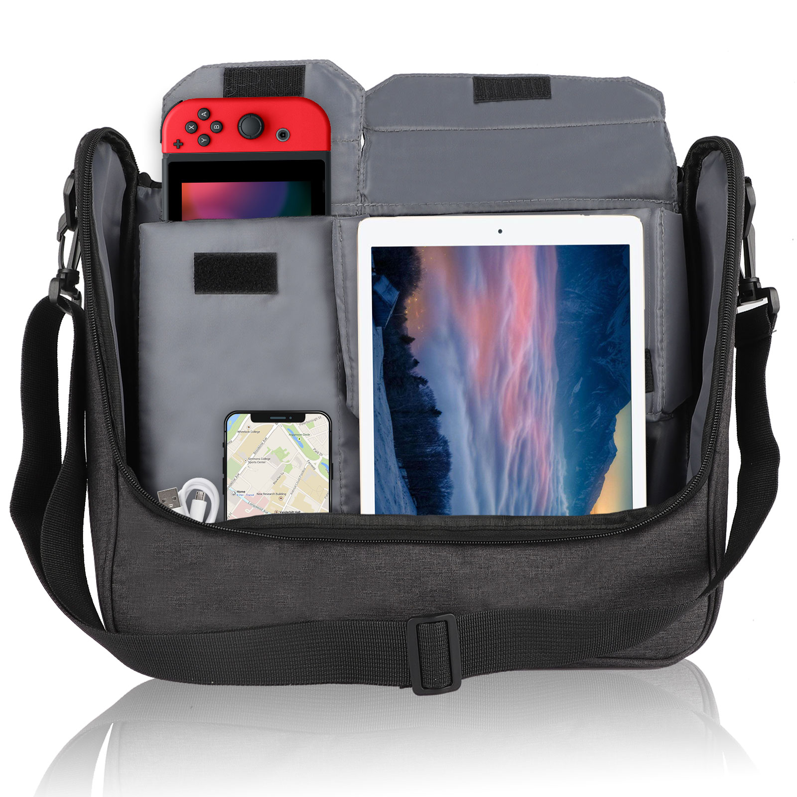 nintendo switch messenger bag