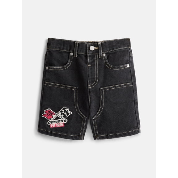 Chevy Toddler Boys Graphic Denim Shorts, Sizes 12M-5T