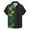 Dark Green, variant on CHUMUD Mens St. Patrick's Day Shirt Hawaiian Shirts Clover Printed Short Sleeve Beach Top Summer Casual (Avail for Plus Size)