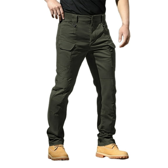 Men's Lightweight Cargo Pants For Outdoor Summer Activities Loose Fit Durable Work Hiking Adventure Travel Long Pants Pants Loose Fit Straight Legs Beach Trousers