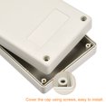thumbnail image 5 of Uxcell Waterproof Junction Box 125x80x32mm ABS for Electrical Project Gray 3 Pack, 5 of 5