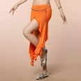thumbnail image 3 of New Belly Dancing Performance Hip Scarf Belt Milk Silk Wave Tassel Dance Skirt 12 Colors, 3 of 5