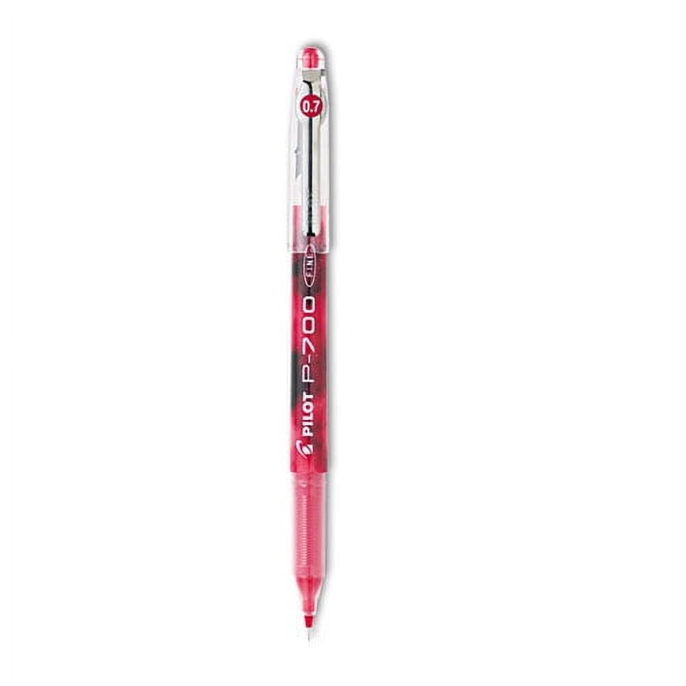 Precise P-700 Gel Pen, Stick, Fine 0.7 Mm, Red Ink, Red Barrel, Dozen | Bundle of 5 Dozen
