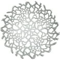 thumbnail image 5 of Bergamo Art 16" Decorative Handmade Aluminum Modern Bird Nest Bowl in White, 5 of 6