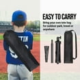 thumbnail image 5 of CureCalor Baseball Batting Tee for Kids, Adjustable Height 20-29 inch, Softball training With Handbag, 5 of 7