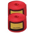 thumbnail image 2 of Boxing Hand Wraps, Elastic Better Fit 2 PCS Boxing Bandage  for Thai Boxing Black,Red, 2 of 8