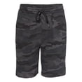 thumbnail image 1 of Independent Trading B01676512 Shorts Molleton de Poids Moyen & 44; Camo Noir - Extra Small, 1 of 2