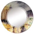 thumbnail image 2 of DESIGN ART Designart 'Evening View Of The Old City' Printed Bohemian & Eclectic Wall Mirror 24in.x24in., 2 of 5