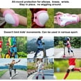 thumbnail image 4 of LANNEY Kids Knee Pads and Elbow Pads Set for 3-13 Years, Kids Toddler 3 in 1 Protective Gear Set with Wrist Guards for Skateboard, Scooter, Cycling, Riding Sports, Gift for Youth Boys Girls, 4 of 6