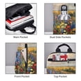 thumbnail image 3 of Balery Vibrant Wildflower Meadow Mochila Ligera para Hombres y Mujeres – Resistente y Impermeable, Ideal para la Escuela, el Trabajo, los Viajes y el Uso Diario, 3 of 7