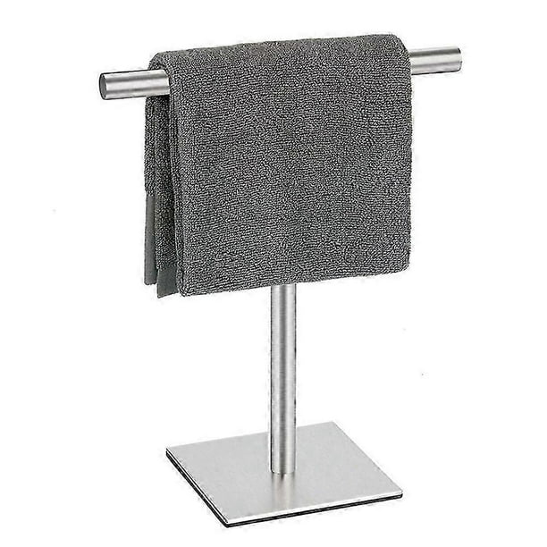 Hand Towel Holder Stand for Bathroom Vanity Stainless Steel Standing Towel Rack Stand Towel Bar for Bathroom -