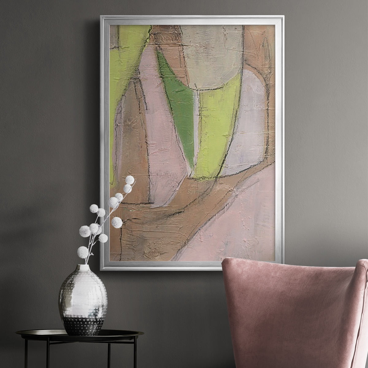 Many Layers I Premium Framed Print, in Gold, Black, or Silver - Ready to Hang