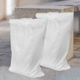 thumbnail image 1 of HOOWIFFY 20 Pcs Sacs de Rangement Tissés Blancs pour Barrière contre les Inondations, Design Facile à Utiliser, 1 of 8