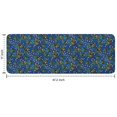 thumbnail image 7 of Blue Christmas Holly and Candy Cane Pattern Kitchen Rug Mat,Kitchen Runner Rugs Non Skid Washable,Decorative Kitchen Floor Mats for Kitchen,Sink,Laundry,17"x47.2", 7 of 7