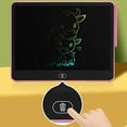 thumbnail image 3 of H13 13-inch Horizontal LCD Handwriting Board Kids Color Drawing Writing Graffiti Memo Pad - Black, 3 of 5