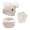 Beige, variant on FZ FANTASTIC ZONE Toddler Infants Kids Winter Hats Gloves Scarfs Set Pompom Beanie Caps Mittens Neck Warmer with Fleece for 0 6 12 18 Months 1 2 3 4 Years Old Baby Girls Boys Gifts, Beige