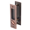 thumbnail image 4 of Pocket Sliding Door Lock, Recessed Handle Door Lock Hardware Rust Proof Prevent Theft Zinc Alloy Safe  For Kitchen For Closet, 4 of 8