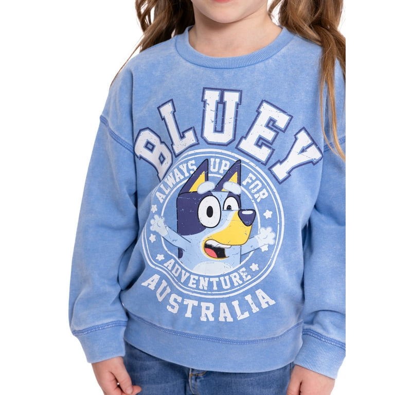 Bluey Toddler Girl Crewneck Sweatshirt Sizes 2T 5T Walmart