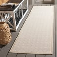 thumbnail image 2 of SAFAVIEH Terrace Yadira Geometric Indoor/Outdoor Runner Rug, Beige/Ivory, 2'3" x 8', 2 of 11