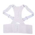 thumbnail image 2 of Corrector de postura de terapia magnética, soporte para espalda y columna vertebral, cinturón de corrección jorobado (blanco) M, 2 of 8