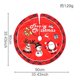 thumbnail image 1 of Falda de árbol de Navidad, falda de árbol de Navidad feliz, cuello, decoración navideña de granja suave, trompeta de 90 cm, 1 of 8