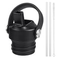 thumbnail image 1 of Tapa Pajita boca Estándar Hydro Flask 18, 21 y 680ml, flexible p/Agua Hydroflask (Negro), 1 of 1