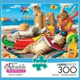 thumbnail image 1 of Buffalo Games - Adorable Animals - Beachcombers - 300 Piece Jigsaw Puzzle, 1 of 5