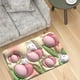 thumbnail image 1 of Alfombra de baño Soledad Alfombrillas de baño Rosa 50cmx80cm, 1 of 10