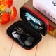 thumbnail image 3 of Mini Bolsa De Cable Para Auriculares, Caja Organizadora De Protección De Gran Espacio, Superficie Lisa De EVA Para Auriculares, Auriculares, Cable USB ANGGREK Otros, 3 of 3