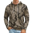 thumbnail image 2 of Men's Hoodies Fall Winter Loose-fitting Casual Camouflage Print Hooded Sweatshirt,Size M-3XL, 2 of 6