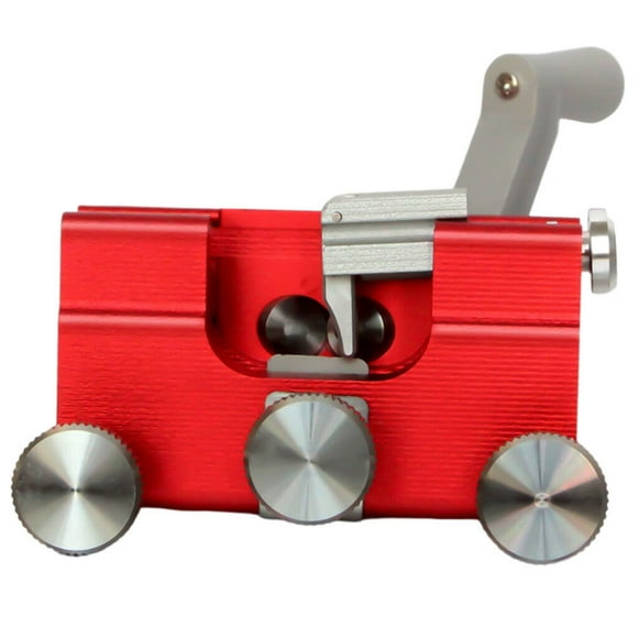 Trousse d'Aiguiseur de Tronçonneuses Universelle Outil de Remplacement Tronçonneuse pour Outils de Jardin Rouge