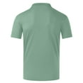 thumbnail image 4 of Tbopshirt Women's Solid Sports Quick Dry Shirt Men's Women's Short Sleeve V-neck Top/Shirt, 4 of 4