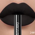 thumbnail image 2 of QIBEST-brillo de labios rojo Sexy, lápiz labial líquido mate de terciopelo de larga duración, maquillaje de labios resistente al agua, taza antiadherente, tinte de labios morado negro, 2 of 5