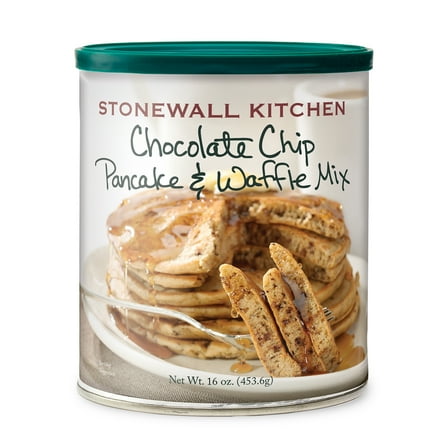 Stonewall Kitchen, Chocolate Chip Pancake & Waffle Mix, 16 oz. Canister