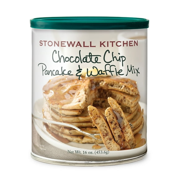 Stonewall Kitchen, Chocolate Chip Pancake & Waffle Mix, 16 oz. Canister