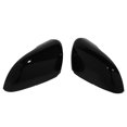 thumbnail image 2 of Left+right Gloss Black Wing Door Rear View Mirror Cover For Touran, 2 of 3