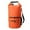 Orange, variant on Waterproof Dry Bag With Adjustable Shoulder Strap Floating Dry Sack With Pocket Lightweight Dry Pouch For Swimming Boating Beach Sports(Green-40X20Cm)