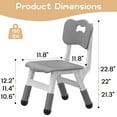thumbnail image 6 of Shininglove Set of 2 Kids Chairs with Adjustable Height & Non-Slip Legs, for 2-6 Years Old Boys Girls, 6 of 7