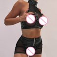 thumbnail image 4 of Gibobby Ropa interior mujer Lencería para Mujer, Lencería Sexy para Mujer, Conjunto de Lencería a Juego Transparente(Negro, G), 4 of 5