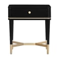 thumbnail image 3 of Julieta Black Nightstand, 3 of 4