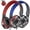 Black + Blue, variant on 2Pcak Kids Headphones, Wired On-Ear Headphones for Girls Boys with MIC, Tangle-Free 3.5mm Jack Foldable Stereo Headphones for School/Tablet/Travel