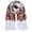 White, variant on Aoochasliy Winter Scarfs Christmas Clothes Women's Scarf Shawl Wrap Traditional Retro Ukraine Style Printed Tassels Long Scarfs