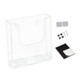 thumbnail image 1 of Colaxi Brochure Holder Wall Mounted Booklet Display Stand Clear Flyer Holder Acrylic Rack Pamphlet Holder Holder for Magazines, Menu 16.4cmx4.2cmx16.7cm, 1 of 8