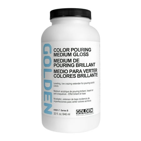 UPC: 0738797350175 | Golden Color Acrylic Pouring Medium Gloss 32 oz.