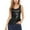 Black, variant on Women's Sparkling Sequin Sleeveless Tank Top Glitter Camisole Vest For Casual Wear,Size 2XL