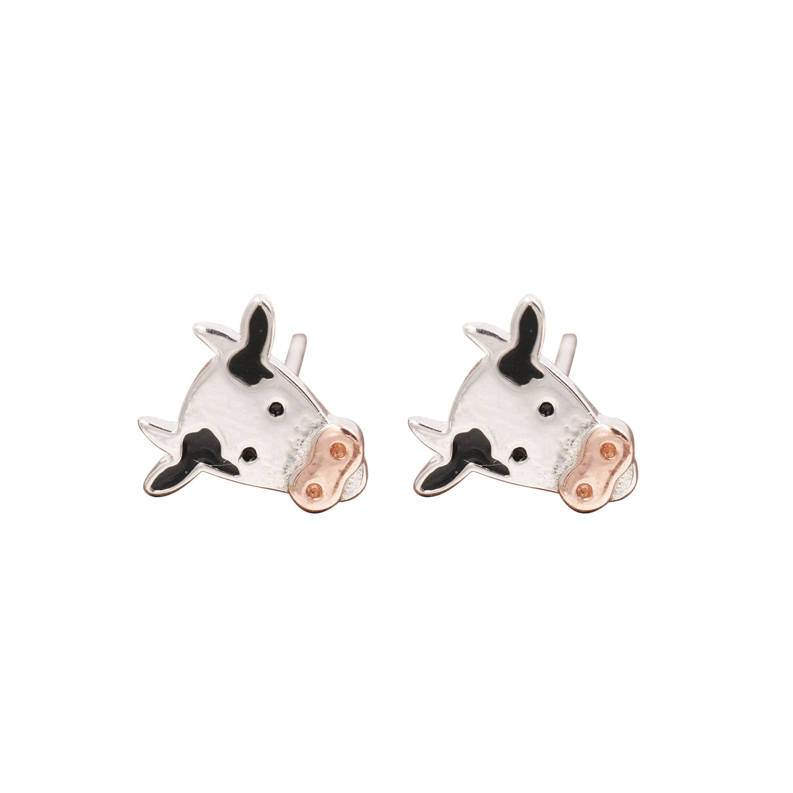 valentines day gifts for her Animal Earrings Cute Studs Cow Studs Animal  Jewelry Gifts Ladies Girls Earrings Gifts For Boys And Girls 
