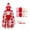 A1, variant on Christmas Bells & Bows 3D Fabric Poke Wreath DIY Kit, Hanging Christmas Wreath Adult Craft Kits, Christmas Crafts Garland for Mantle Front Door