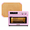 Classic Pink, variant on AIR FRYER TOASTER OVEN & CUTTING PASTRY BOARD - STAINLESS STEEL
