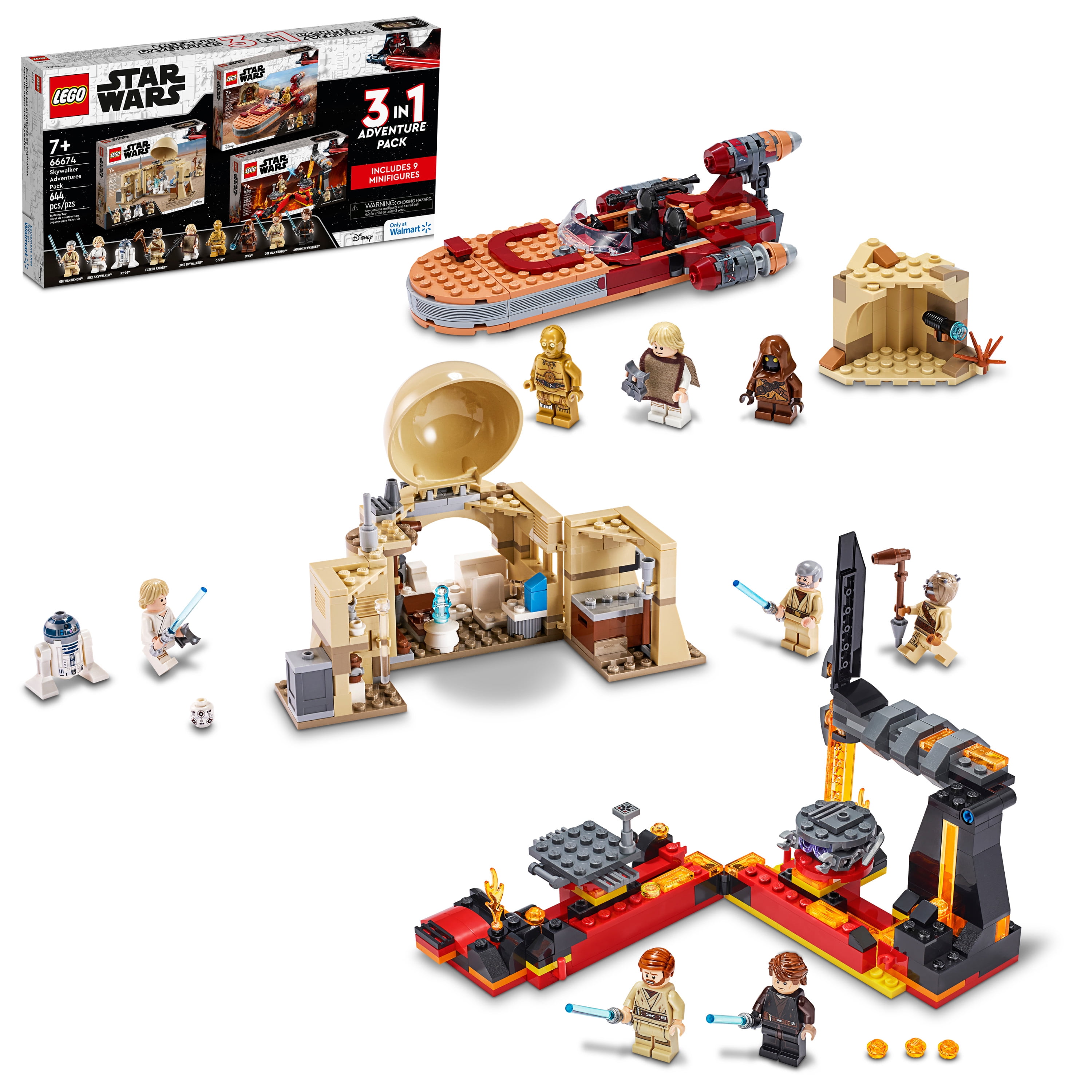 Lego Star Wars Tm Skywalker Adventures Pack Walmart Com